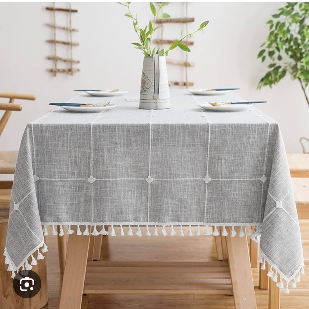 Rustic Boho Table Cloth - Picture 2 of 7